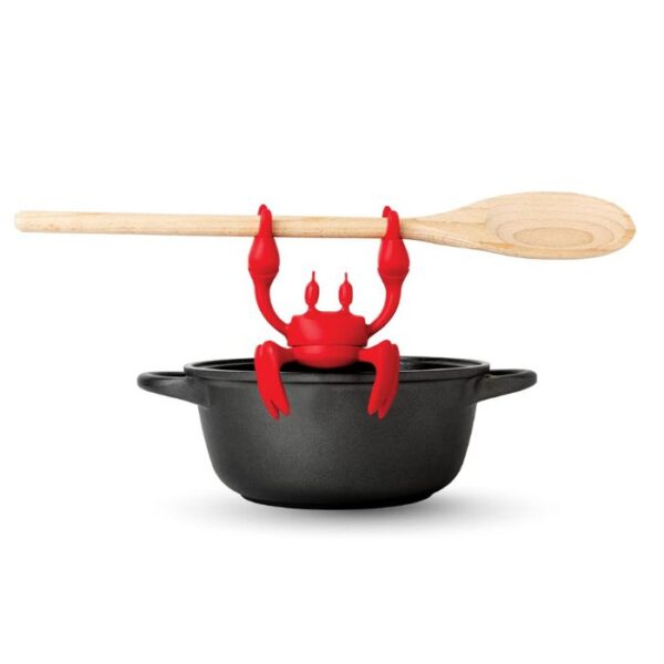 Red the Crab Silicone Utensil Rest-Kitchen Gift