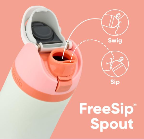 FreeSip Insulated Water Bottle with Straw - Image 3