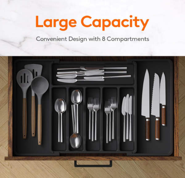 Lifewit Silverware Drawer Organizer - Image 2
