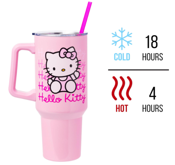 Hello Kitty Waving Stainless Steel Tumbler - Image 3