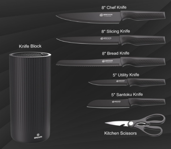 Universal Knife Block, Utility Knife Block Set - Image 3