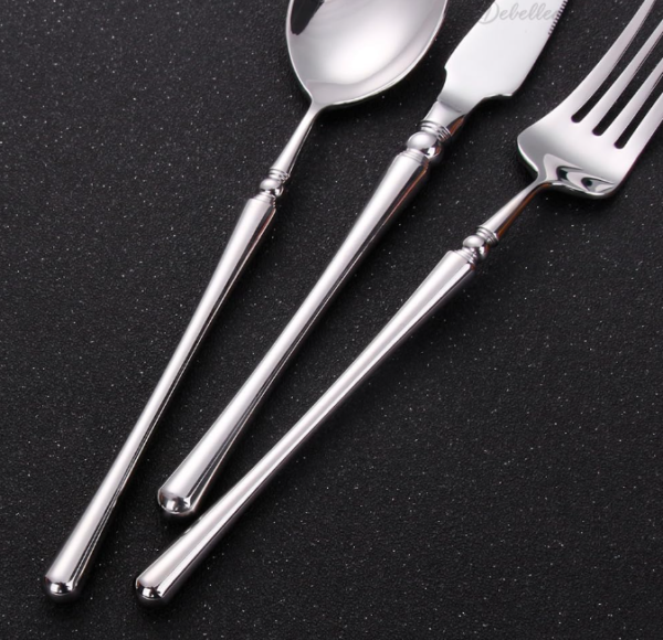 Premium Stainless Steel Cutlery Set Silverware - Image 2