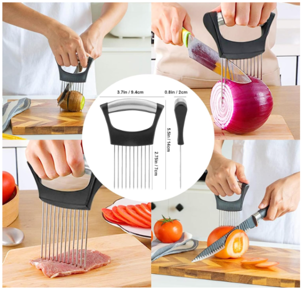 Onion, Lemon Holder, Cutter for Slicing - Image 2