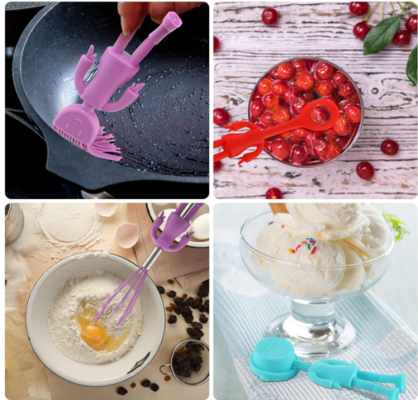 Human Shaped Kitchen Utensils Set 6 Piece - Image 2