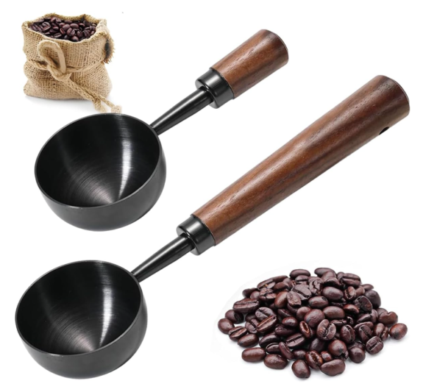 2 PCS Coffee Scoop Vintage Coffee Measuring Spoon