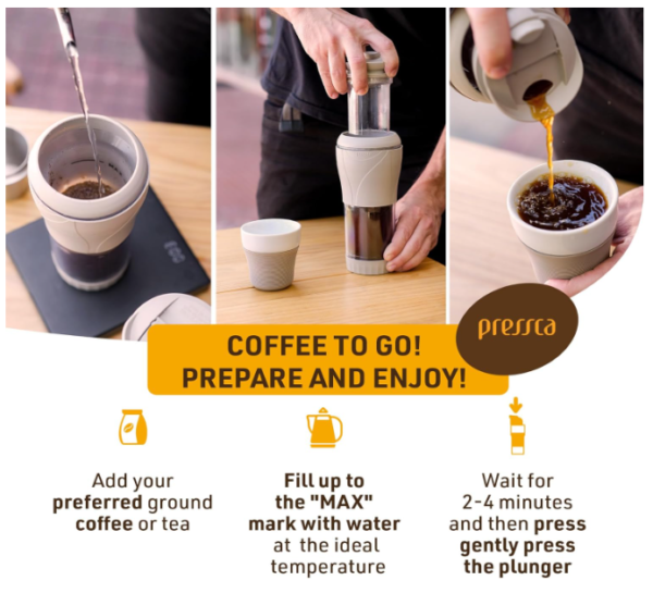 Portable Thermal Coffee & Tea Maker, Coffee & Tea Infuser - Image 3